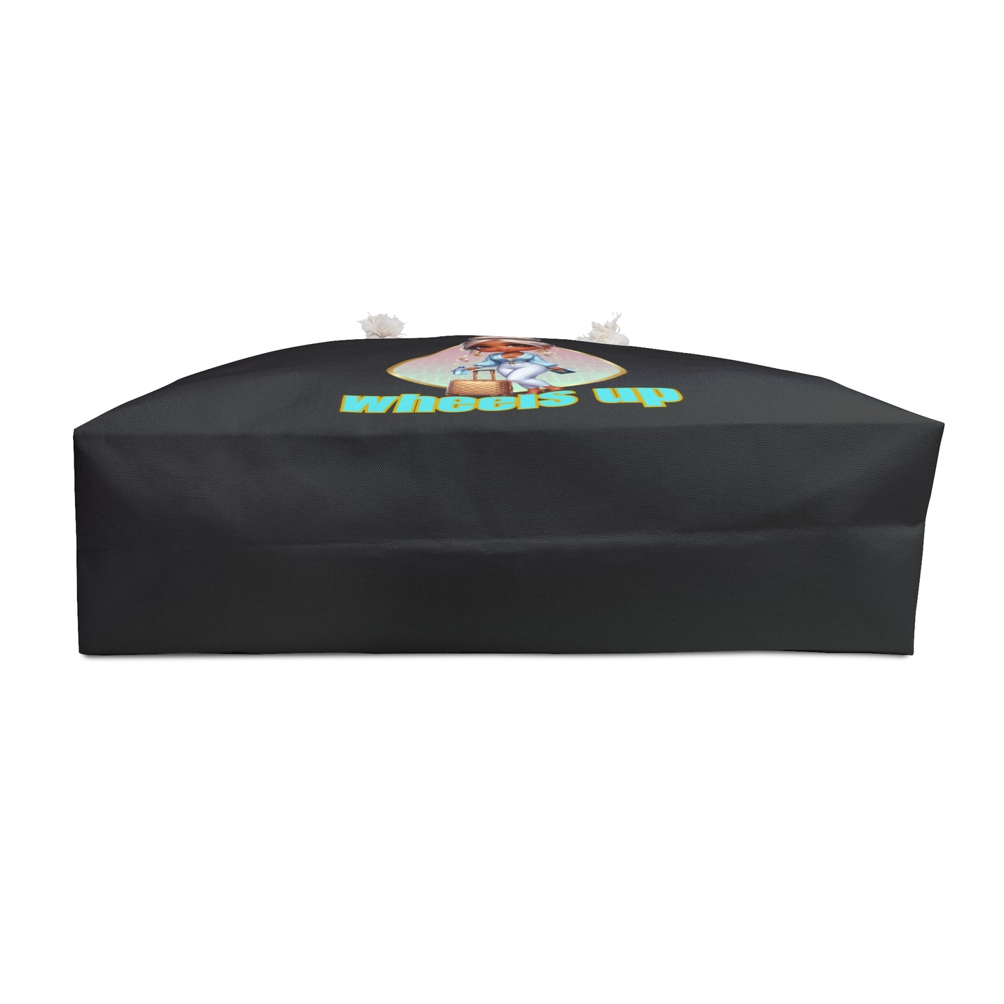 Stylish Weekender Bag - 'Wheels Up' Design for Travel Enthusiasts