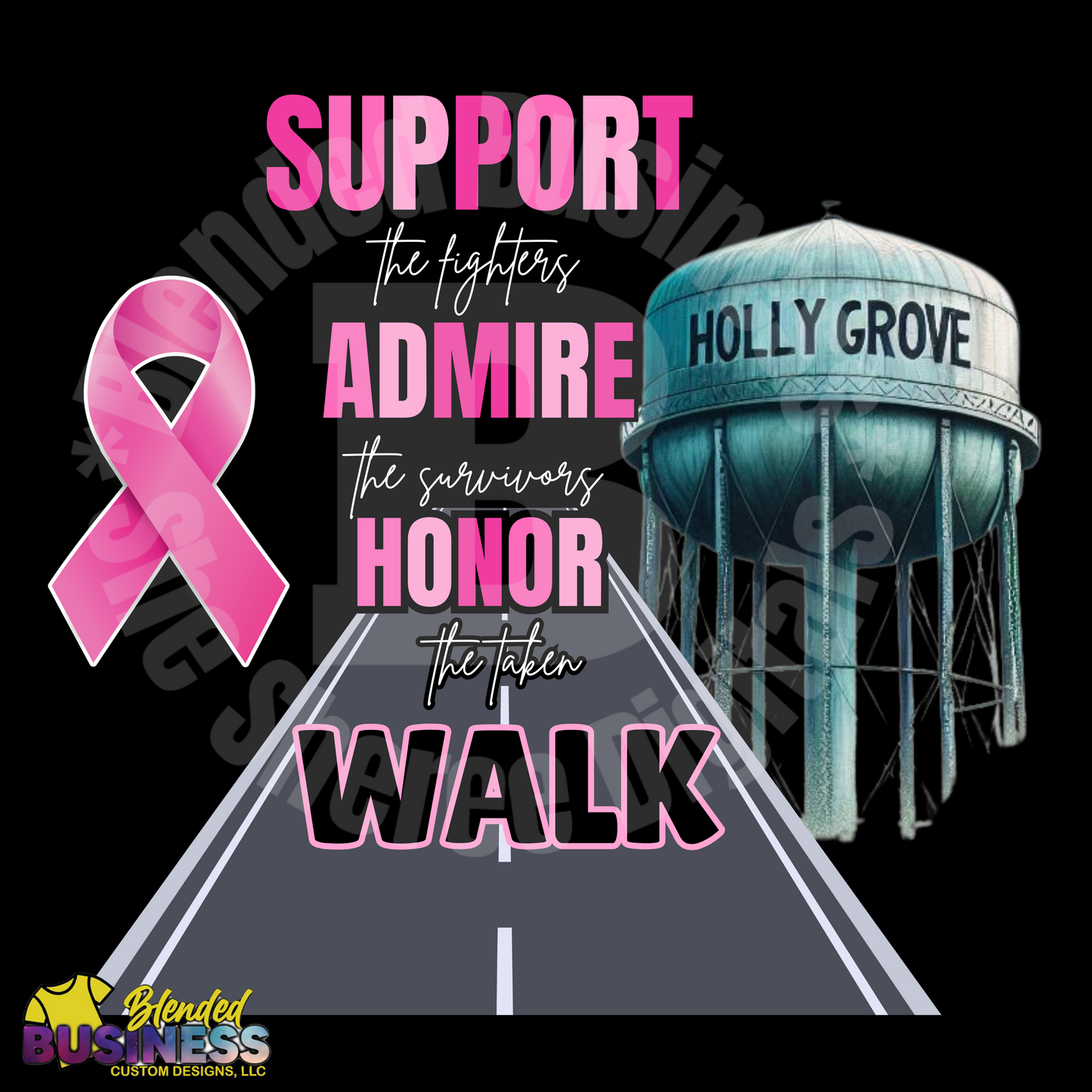 Breast Cancer WALK-long sleeve