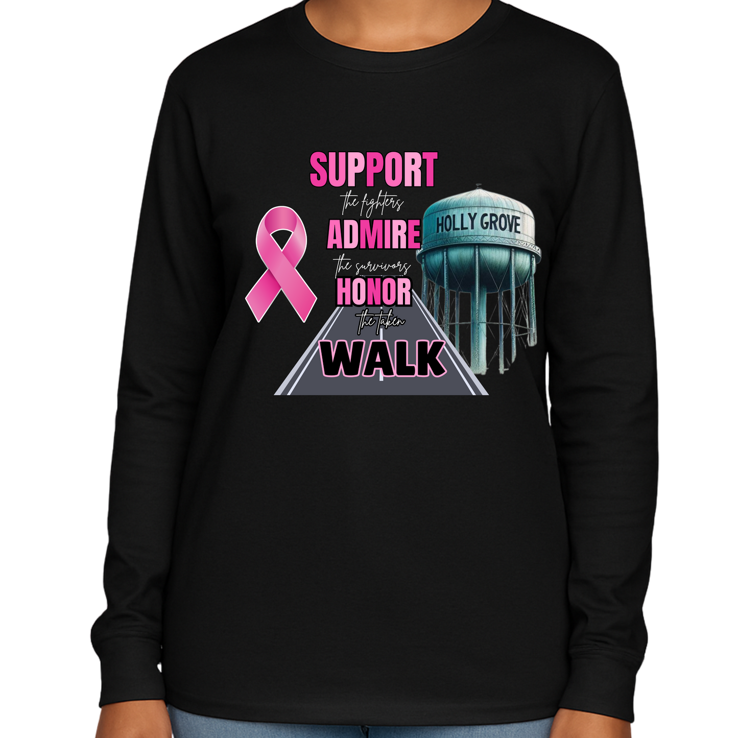 Breast Cancer WALK-long sleeve