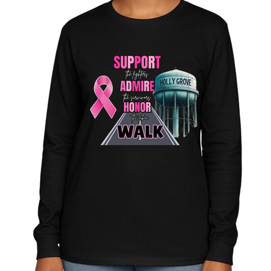 Breast Cancer WALK-long sleeve