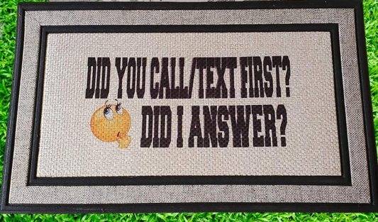 18x30 Door Mat (example)