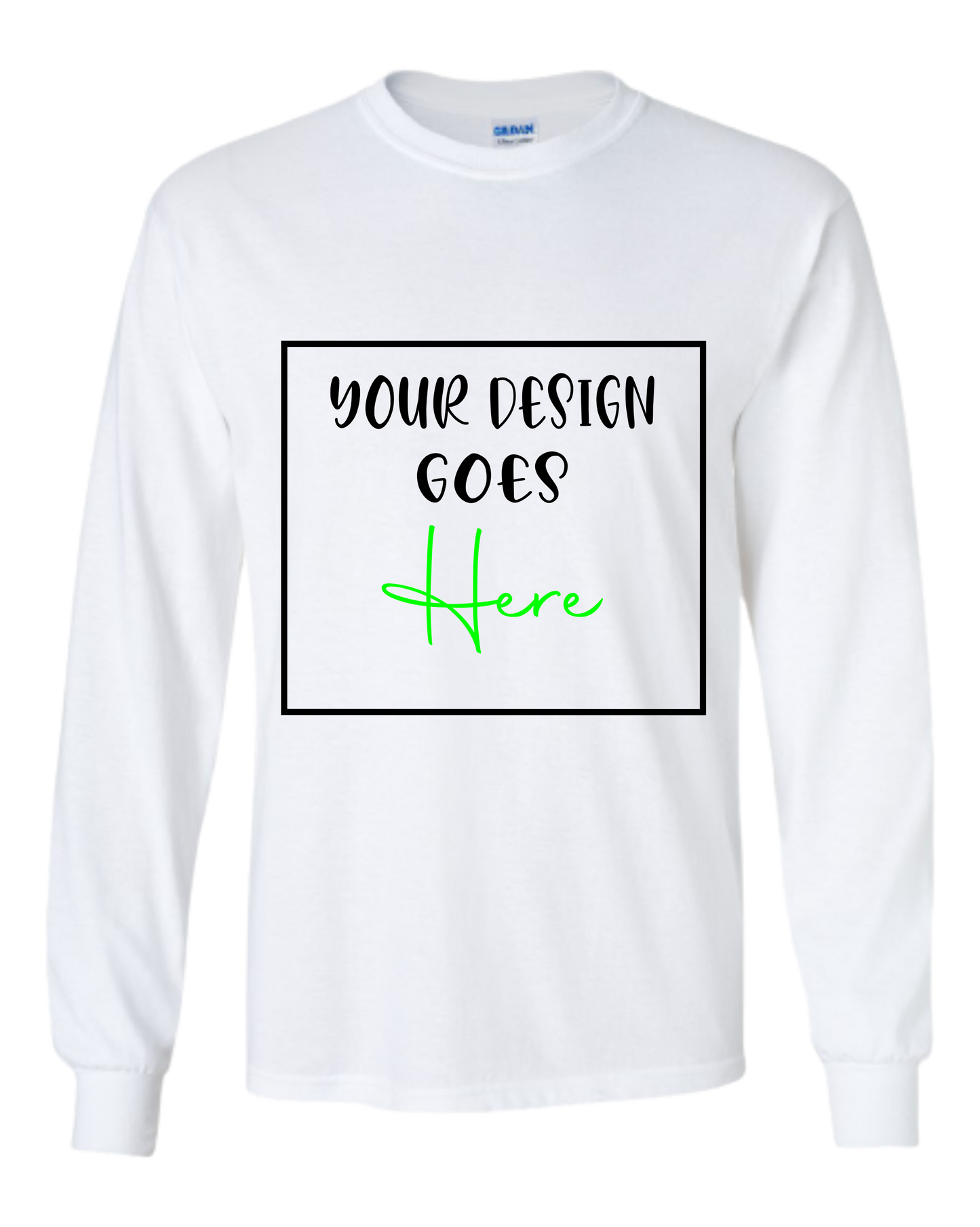 long sleeve tee shirt (example)