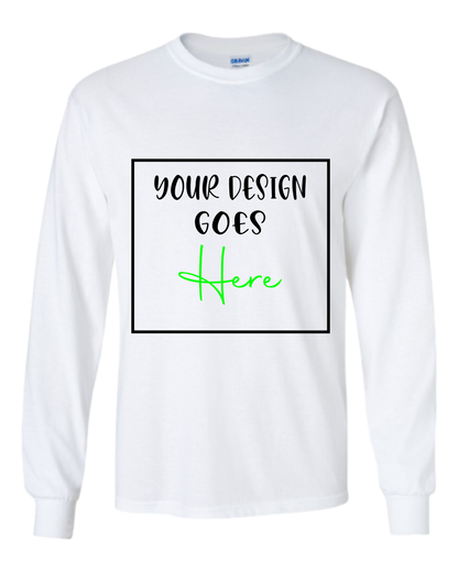 long sleeve tee shirt (example)